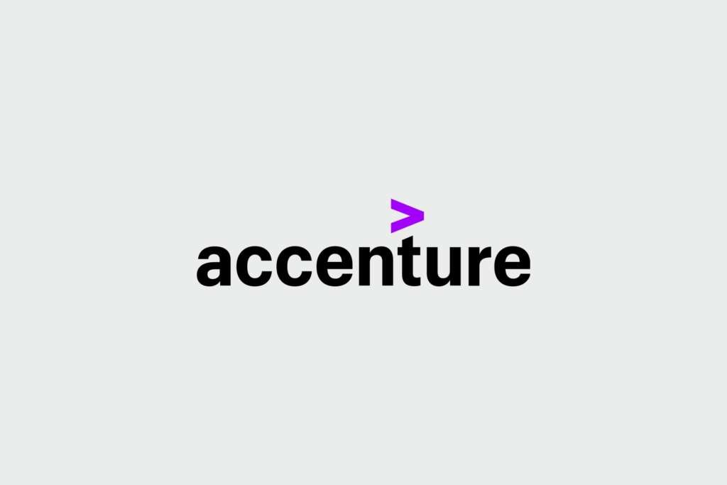 Logo of Accenture
