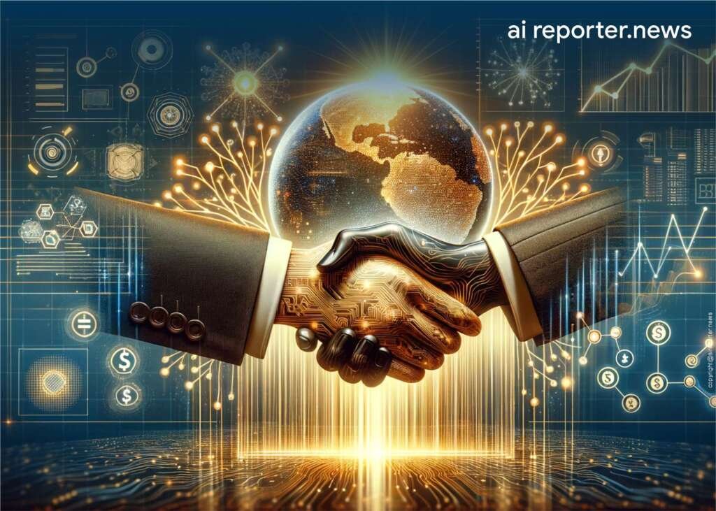 Collaboration and financial commitment in the AI industry. Image: AI Reporter